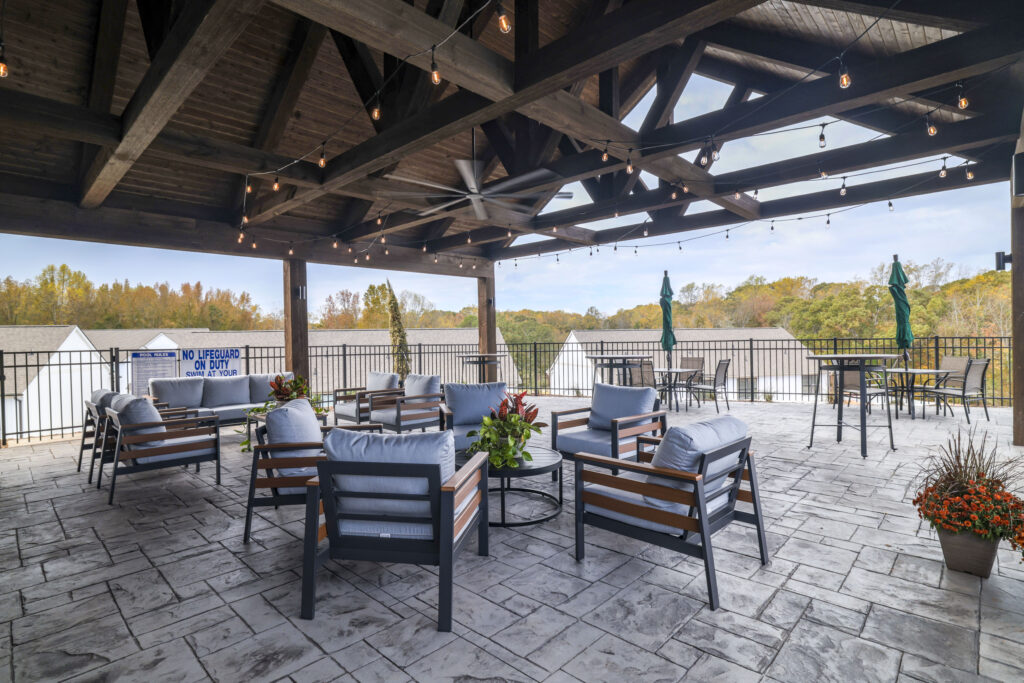 Spatial interior vignette